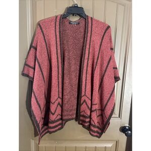Gionfriddo Woman's Cardigan Large Rust and Brown Made In Italy